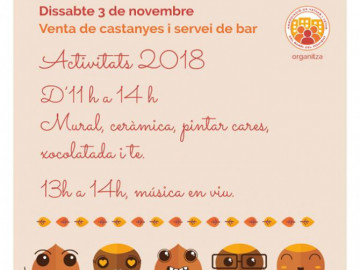 Castanyada del Barri del Convent. Tallers, música i pintada mural