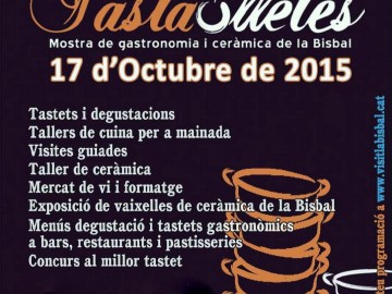 Tastaolletes. Mostra de gastronomia i ceràmica de la Bisbal