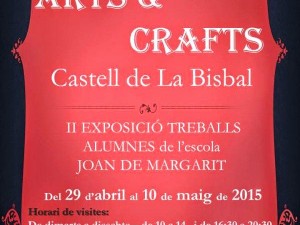 II Exposició Arts & Crafts. Treballs alumnes Escola Joan de Margarit