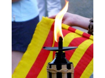 Arriba de la Flama del Canigó