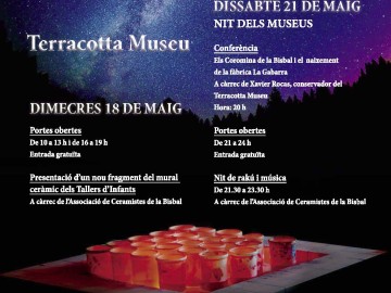Terracotta Museu de Ceràmica de la Bisbal. Dia Internacional dels Museus. Portes obertes