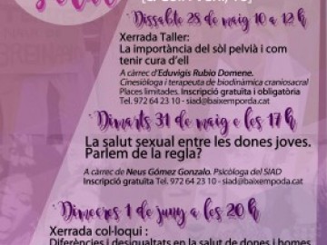 Dona i Salut. Xerrada taller: 