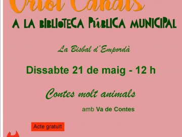 Cicle Conta Contes Oriol Canals. 
