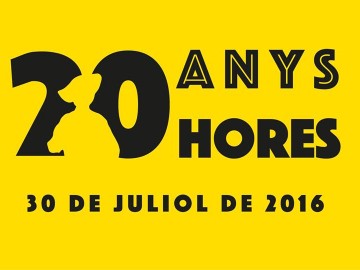 Geganters 20 anys. Actuació castellers