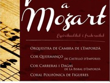 Festa Major. Concert de Vivaldi a Mozart. Espiritualitat i Fraternitat