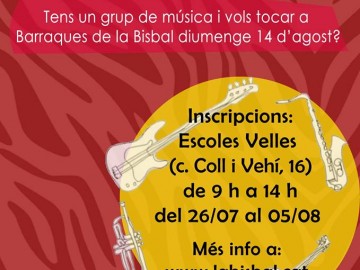 Festa Major. Concert de la Mostra de Grups Joves - Escena Bisbalenca + Korxea (guanyadaor de Intro 2015)