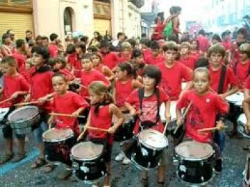 Festa Major. Tamborinada xiqui
