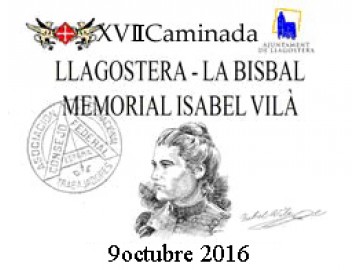 XVII Caminada Llagostera – La Bisbal Memorial Isabel Vilà. Rebuda de participants