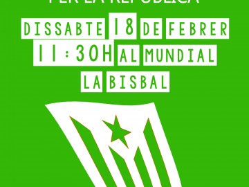 Reunió de bisbalenques i bisbalencs per la República