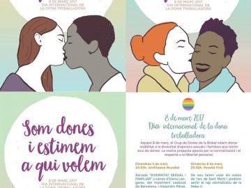 Dia Internacional de la Dona Treballadora. “Som dones i estimem a qui volem”