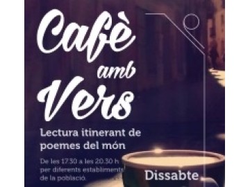 Dia de la Poesia. Cafè amb Vers