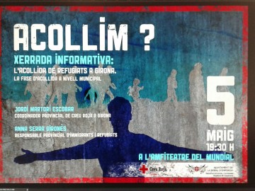 Xerrada. Acollim? Acollida de refugiats a Girona. Fase d'acollida a nivell municipal amb especialistes de Creu Roja