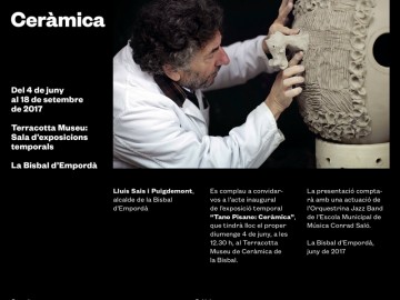 Hola ceràmica! Inauguració de l’exposició “Tano Pisano. Ceràmica”