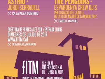 FITM. The Penguins + Espardenya Crew DJ's / Presentació del cartell de la Festa Major de la Bisbal 2017