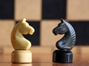 Sessió de partides simultànies d'escacs
