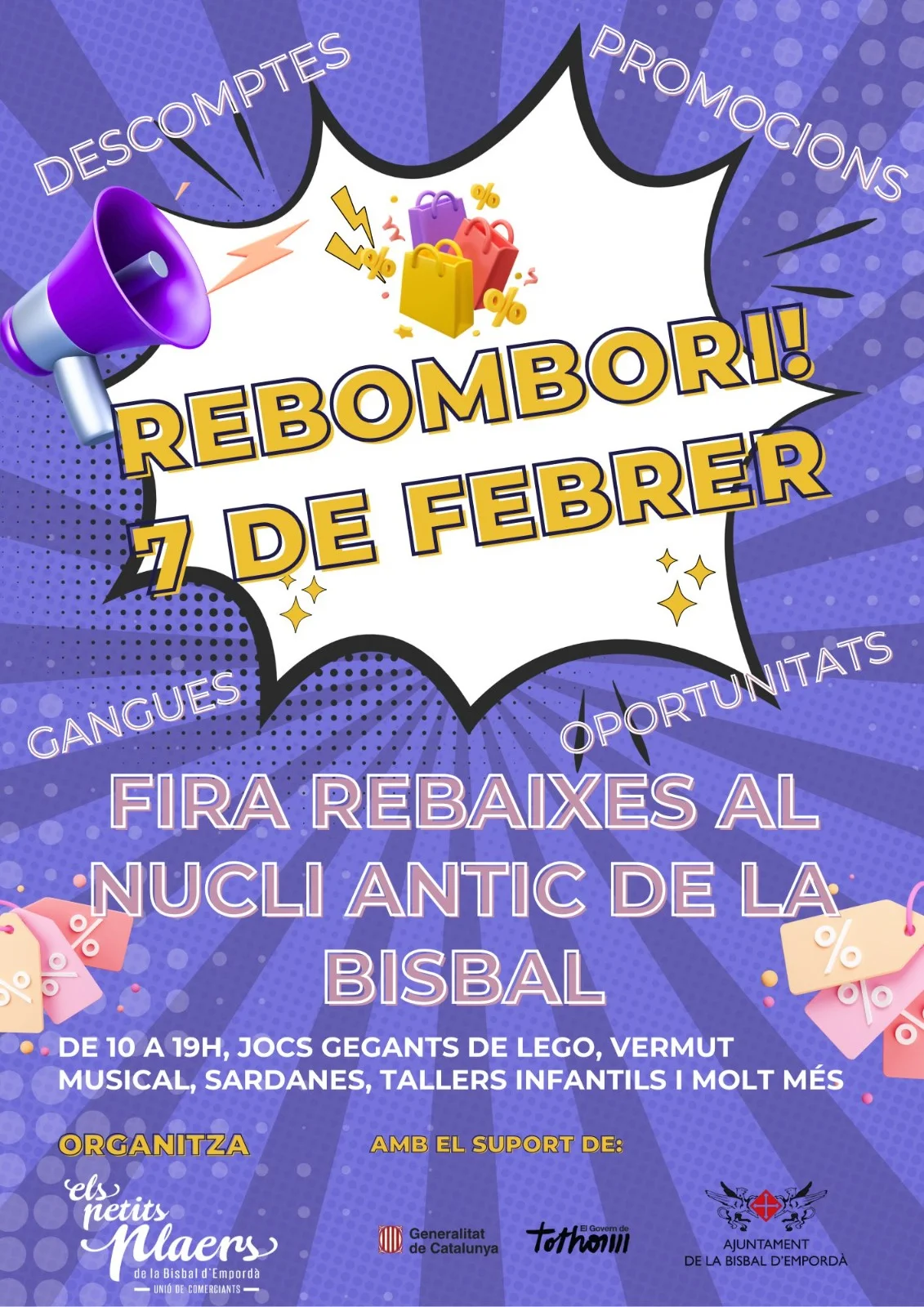 Rebombori d'hivern 2026 | © Federació del Comerç de la Bisbal