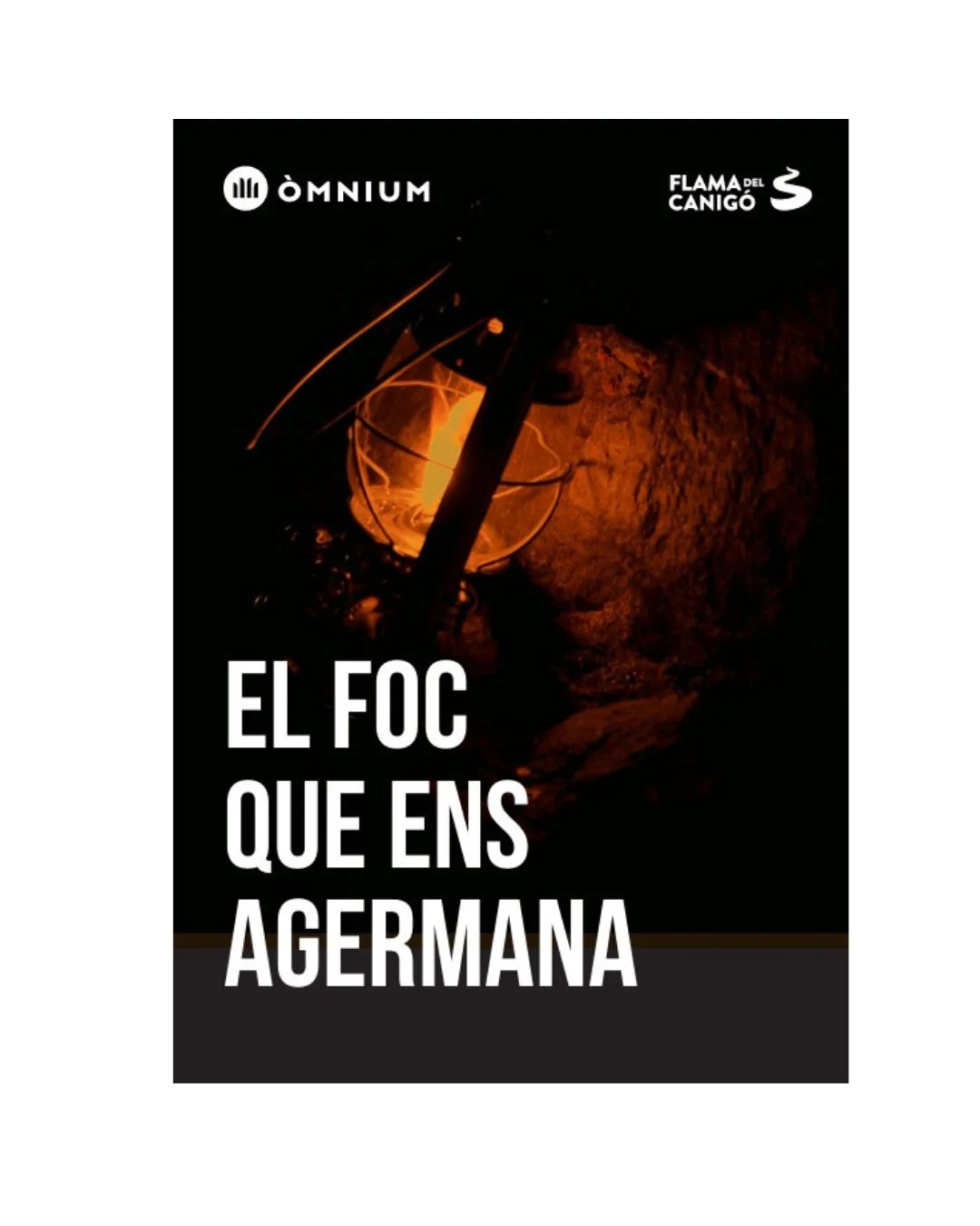 Cartell de la Flama del Canigó 2026 Òmnium