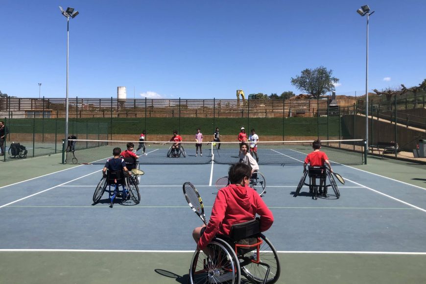 Imatge tennis inclusiu Imatge tennis inclusiu