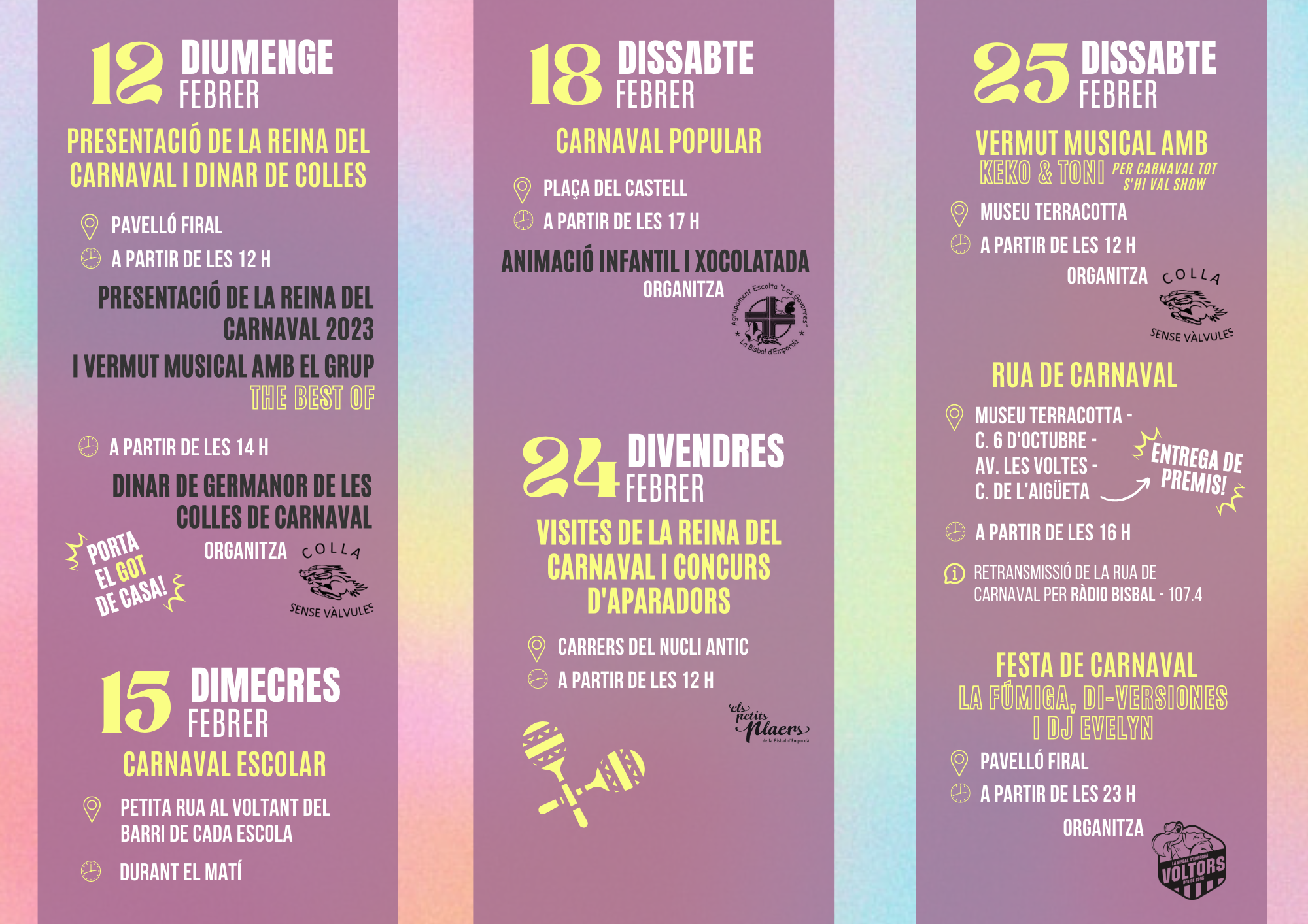 Tríptic carnaval