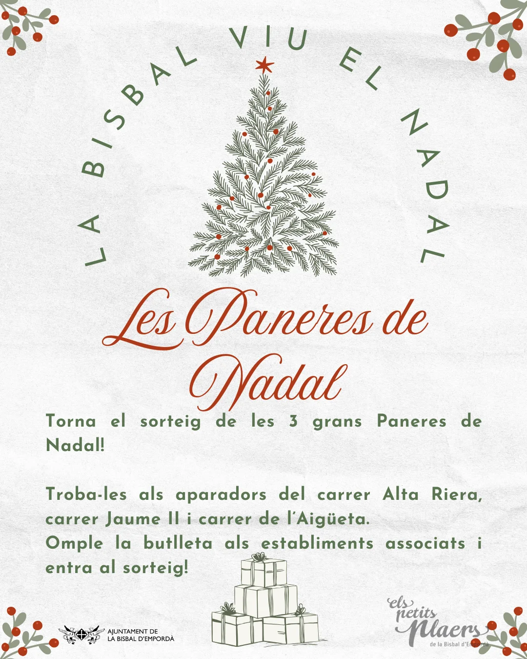 paneres nadal | © Federació del Comerç de la Bisbal