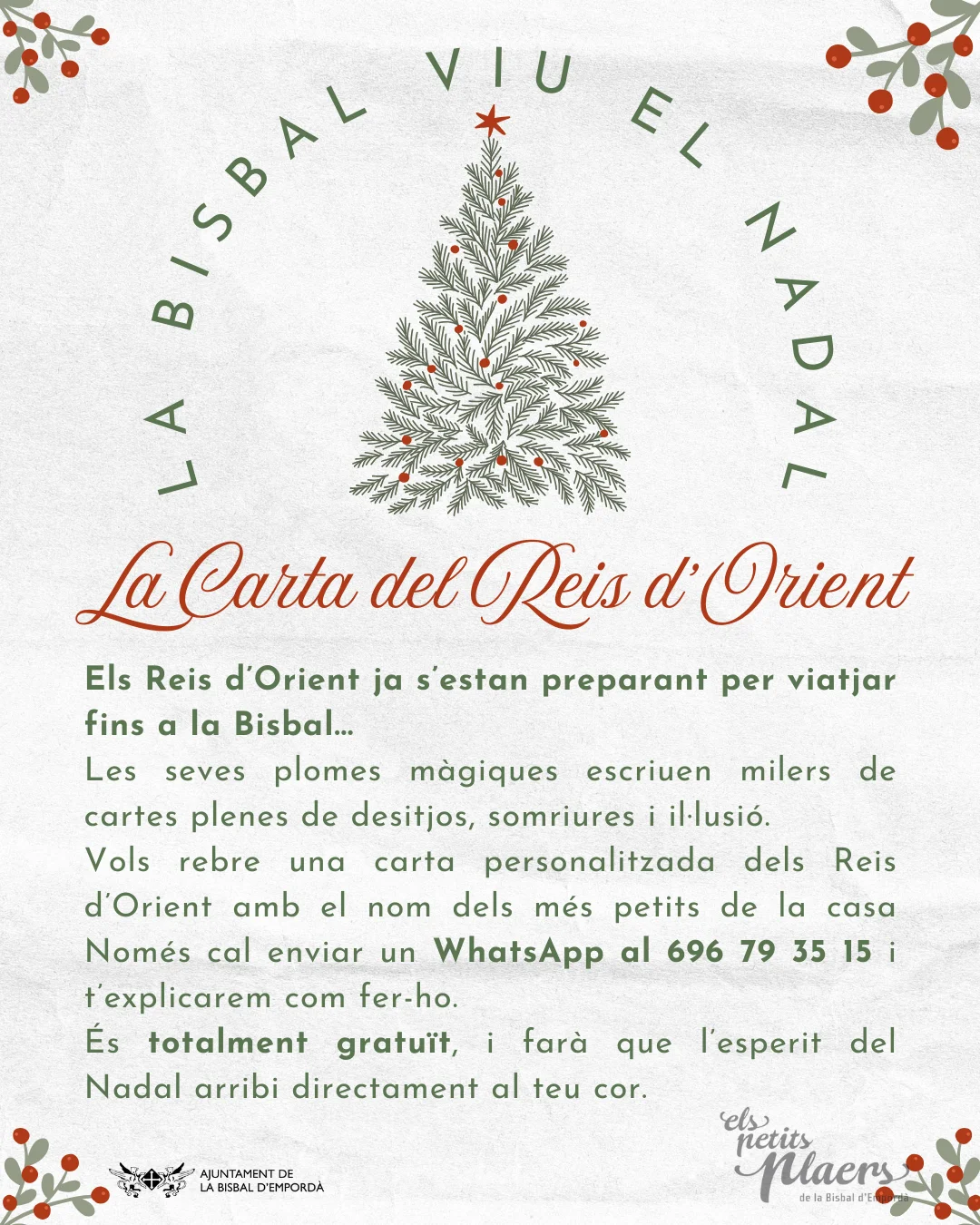 cartes reis d'orient | © Federació del Comerç de la Bisbal