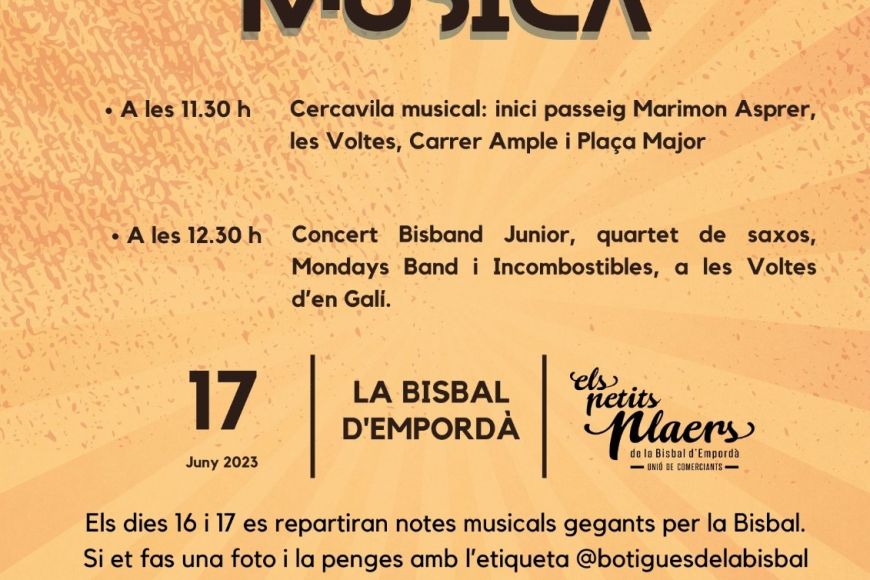 Dia de la Música 2023 | © Federació del Comerç de la Bisbal Dia de la Música 2023 | © Federació del Comerç de la Bisbal
