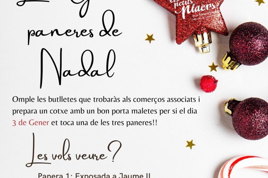 Les paneres de Nadal | © Federació del Comerç de la Bisbal Les paneres de Nadal | © Federació del Comerç de la Bisbal